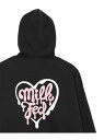 MELTY HEART ZIP UP HD MILKFED. ミルクフェド トップス パーカー・フーディー ブラック グリーン ホワイト【送料無料】[Rakuten Fashion]