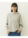 CHERRY PATTERN WAFFLE HOODIE TOP MILKFED. ミルクフェド トップス パーカー・フーディー ホワイト グレー【送料無料】[...