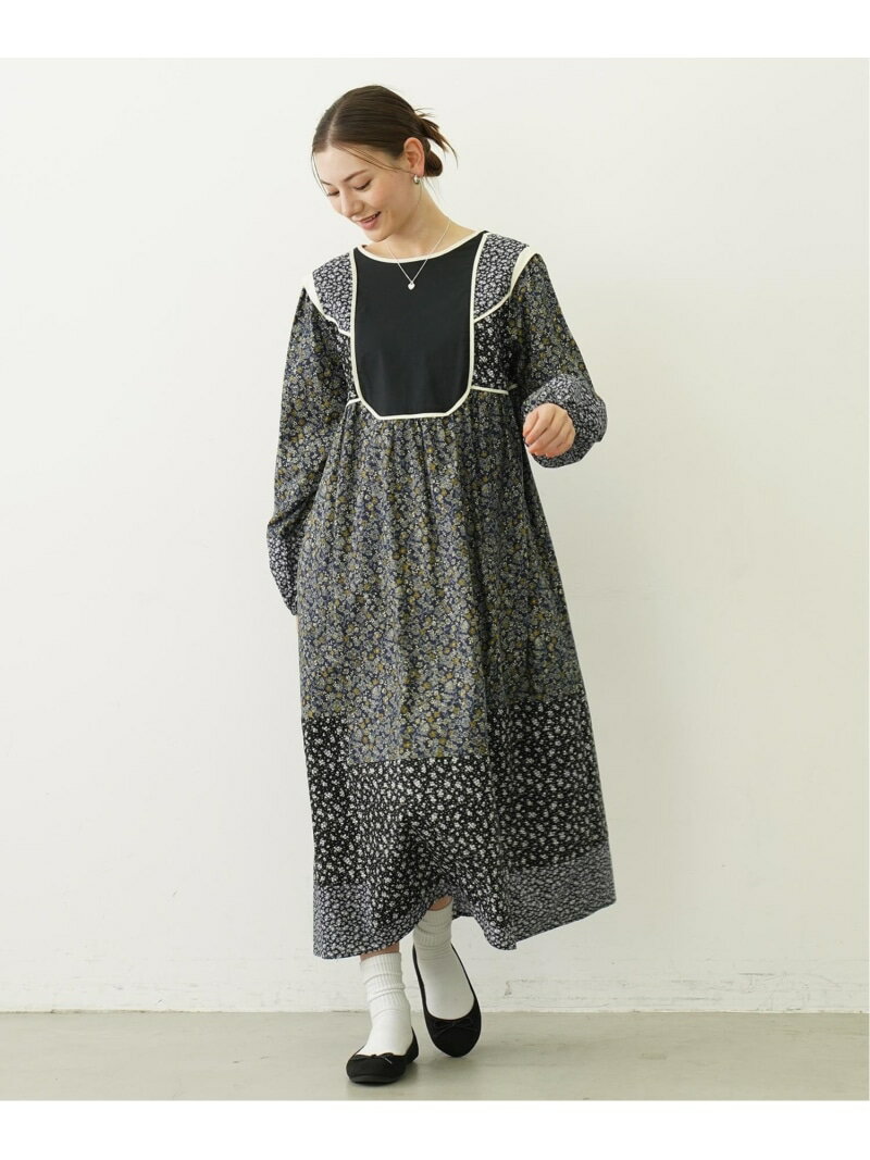 Amazon.co.jp: [ミルクフェド] カジュアルドレス RUFFLE DRESS