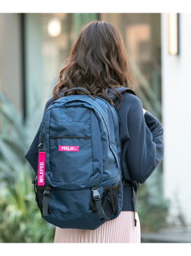 [Rakuten Fashion]NEO BIG BACKPACK BAR MILKFED. ミルクフェド バッグ リュック/バックパック ブラック ネイビー ピンク レッド【送料無料】