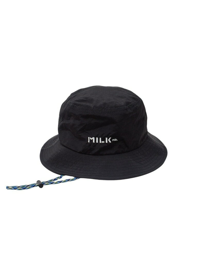 Rakuten - MILKFED. BUCKET HAT MILKFED. ミルクフェド 帽子 その他の帽子 ブラック ベージュ【送料無料】[Rakuten Fashion]