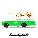 ニューヨーク・ブルックリン発 Candylab(キャンディラボ) Laundry Van CND U479 トイカー ミニカー 洗濯 ランドリーカー クリーニング 子供 木製 おうち遊び ジオラマ 海外 輸入 玩具 男の子 木のおもちゃ おしゃれ