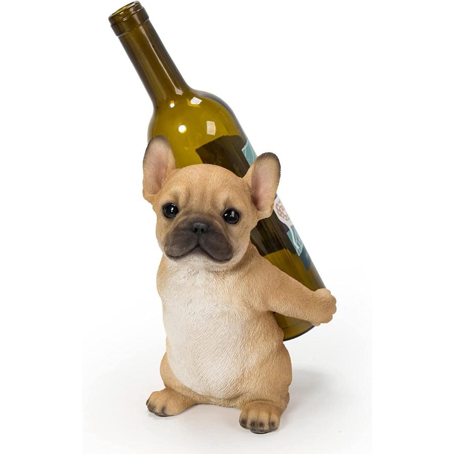 ワインボトルホルダー　犬　フレンチブルドッグ　ワインラック　ワインスタンド