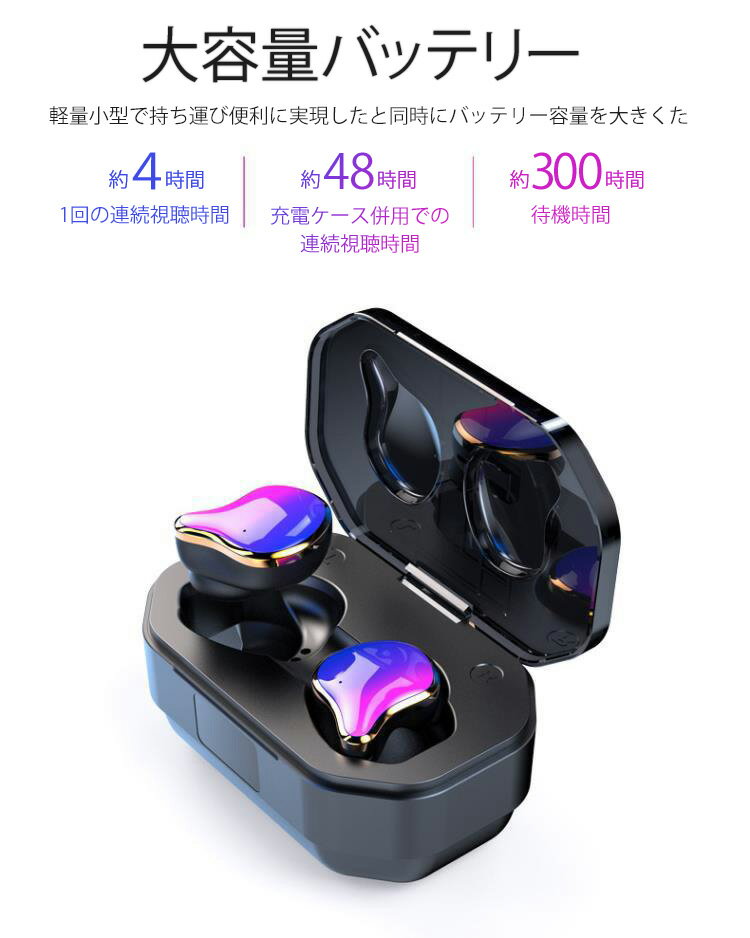 Airpods Pro と同じtws技術採用 臨場感あふれるhifiサラウンドサウンド Bluetooth5 0 イヤホン 両耳 Airpods スマホ充電可iphonese Iphone11 Iphone11 Pro Iphone12対応 イヤホンマイク ワイヤレスイヤホン Iphonex Max