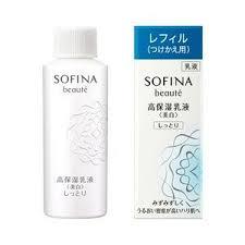 花王 ソフィーナ ボーテ 高保湿乳液<美白>つけかえ用 しっとり(60g)