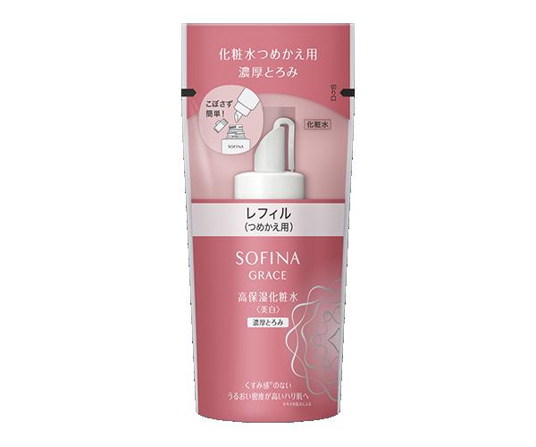 ソフィーナグレイス 化粧水 【送料込み】ソフィーナ グレイス 高保湿化粧水（美白）130ml【濃厚とろみ】【つめかえ用】