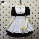 ミニ丈 ミニ メイド服 エプロン付き クラシック Sサイズ Mサイズ 〜 Lサイズ XLサイズ 大きいサイズ プラスサイズベーシックスタイルメイド エイミー メイド服 コスプレ ロリータ ファッション デザイナー ミルキーアンジェ ブランド milky ange楽天市場店