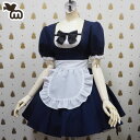 ミニ丈 メイド服 ミニ エプロン付き クラシック Sサイズ Mサイズ 〜 Lサイズ XLサイズ 大きいサイズ プラスサイズベーシックスタイルメイド ケイティー[メイド服 コスプレ ロリータ ファッション デザイナー ミルキーアンジェ ブランド milky ange楽天市場店]