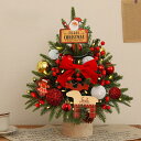 LEDライト クリスマスツリー 卓上 おしゃれ 北欧 小型 45cm 60cm ミニツリー クリスマス飾り 2026 常時点灯/点滅ライト LEDイルミネーショ...