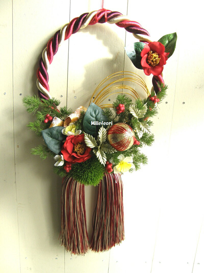 タッセルのしめ飾り お正月飾りお正月飾り おしゃれ