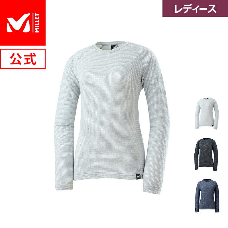 【公式】 ミレー (Millet) 【レディース】ワッフル ウール クルー MIV01915 あす楽 1