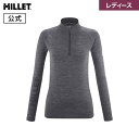 【公式】 ミレー (Millet) 【レディース】ドライナミック ウォーム 1/2 ジップ MIV10277 あす楽 DRYNAMIC