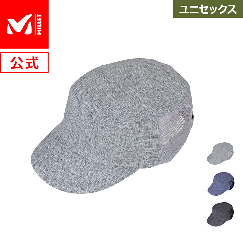 【公式】 ミレー (Millet) ランドネ メッシュ ワーク キャップ RANDONNEE MESH WORK CAP MIV01710 / 帽子 あす楽