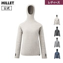 【公式】 ミレー (Millet) 【レディース】ワッフル ウール フーディ MIV01914 あす楽