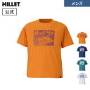 【公式】 ミレー (Millet) ランス ショートスリーブ Tシャツ MIV03189 メンズ 半袖 速乾