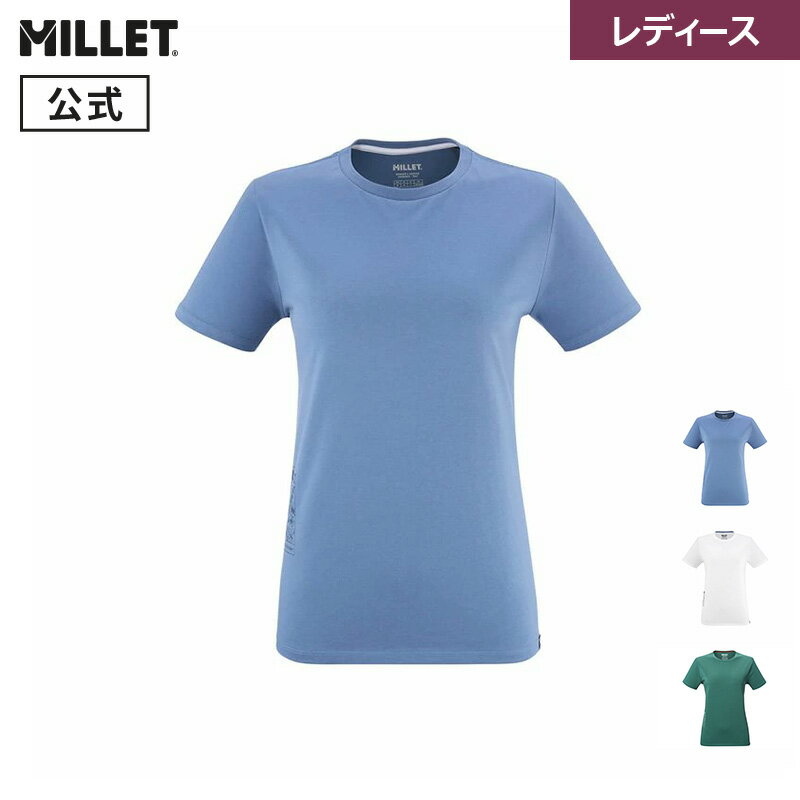 【公式】 ミレー (Millet) シャモニー フラワー ショートスリーブ Tシャツ MIV10467 【レディース】 CH..