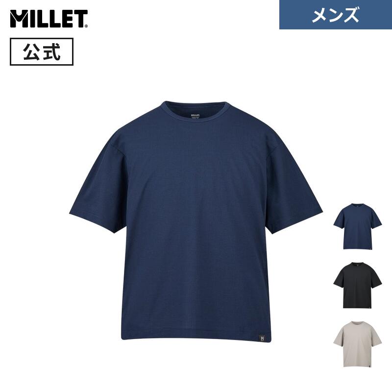 【公式】ミレー(Millet) ブリーズメッシュ オーバーTシャツ MIV02182 メンズ