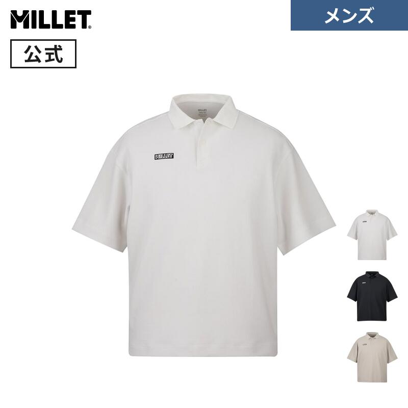 乐天商城 - 【公式】ミレー(Millet) ムーラン ポロシャツ MIV02183 メンズ 速乾