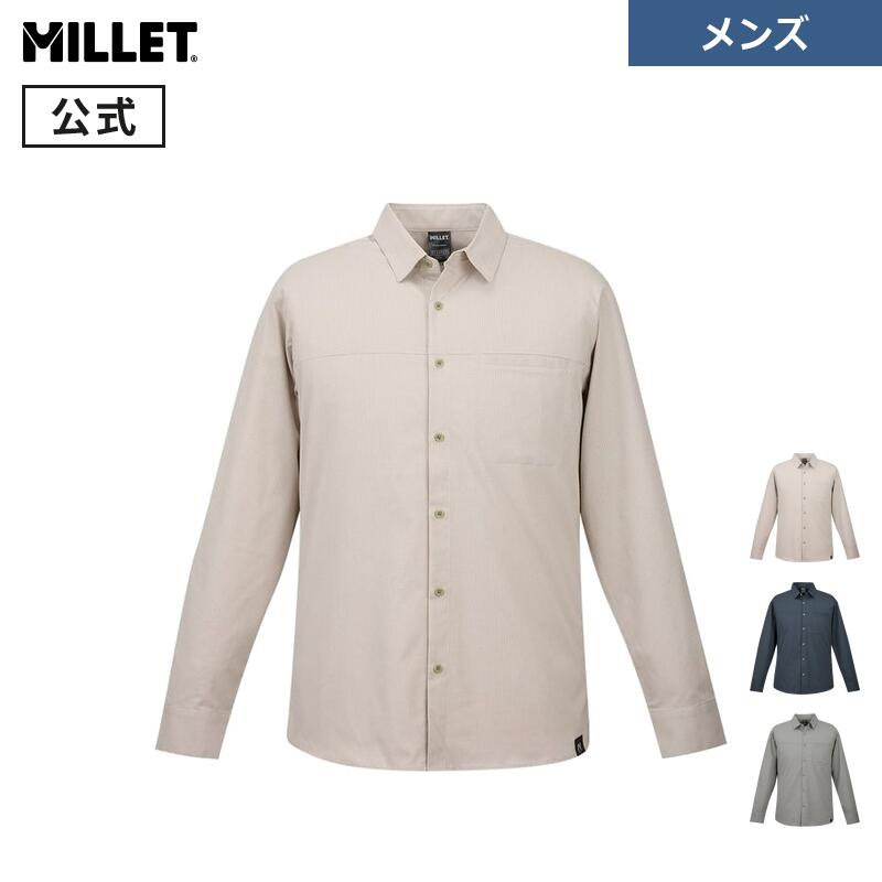 【公式】ミレー(Millet) アルピ ロングスリーブシャツ MIV02192 メンズ
