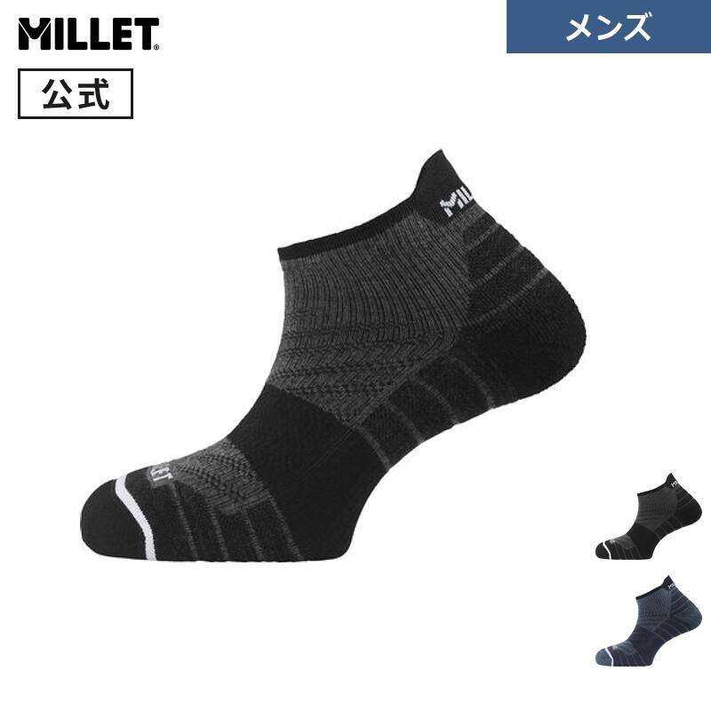 乐天商城 - 【公式】ミレー(Millet) パルマラン クオーター ソックス MIV10792 メンズ