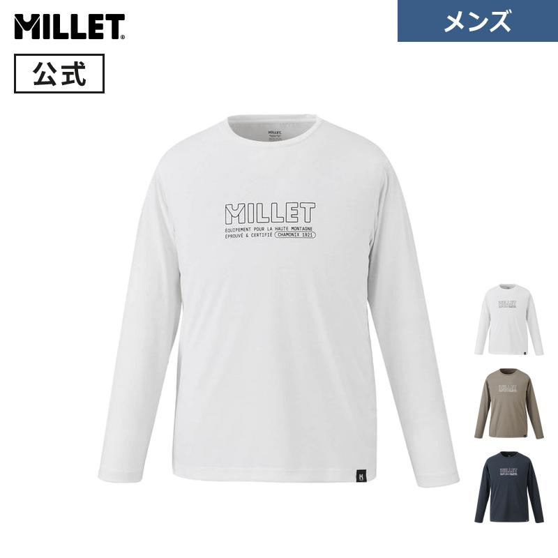 【スーパーSALE期間30%OFF】 【公式アウトレット】ミレー(Millet) ミレー ロングスリーブ Tシャツ MIV02158 メンズ...