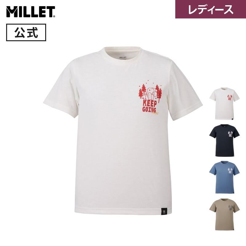 カテゴリ別に商品を見るウェアはEUROサイズ表記（Sサイズ=日本Mサイズ）です。詳しくはサイズ表をご覧ください。特徴ワンポイントにシマリスのイラストをあしらい登山の楽しさを表現したオリジナルグラフィックTシャツです。薄手で速乾性の高いポリエステル生地はコットンのように柔らかな肌触り。自然でゆったりめのシルエットはフィールドから街までシーンを選ばず着回せます。その他UVプロテクションや首元、脇に配置した抗菌消臭デオドラントテープなど、暑い季節のアクティブなシーンでの実用性にも優れています。装備・コットンのような肌触りのポリエステル100%のグラフィックTシャツ・かいた汗を素早く拡散する優れた速乾性・UPF20〜40のUVプロテクション・首元と脇下に抗菌消臭効果のあるデオドラントテープを使用・レギュラーフィット素材フルダル プレーン ポリエステル100% クイックドライ重量136g商品サイズ（仕上がり寸法）着丈肩幅身幅袖丈XS563743.517S58384618M603948.519L62405120 ※掲載画像には一部サンプル画像が含まれるため、実際の商品と異なる場合がございます。26SS 26春夏 新作 new ウィメンズ Tシャツ・カットソー UVカット 抗菌・消臭 速乾性 登山3,980円以上で送料無料メーカー希望小売価格はメーカーサイトに基づいて掲載していますメーカー希望小売価格はメーカーサイトに基づいて掲載しています