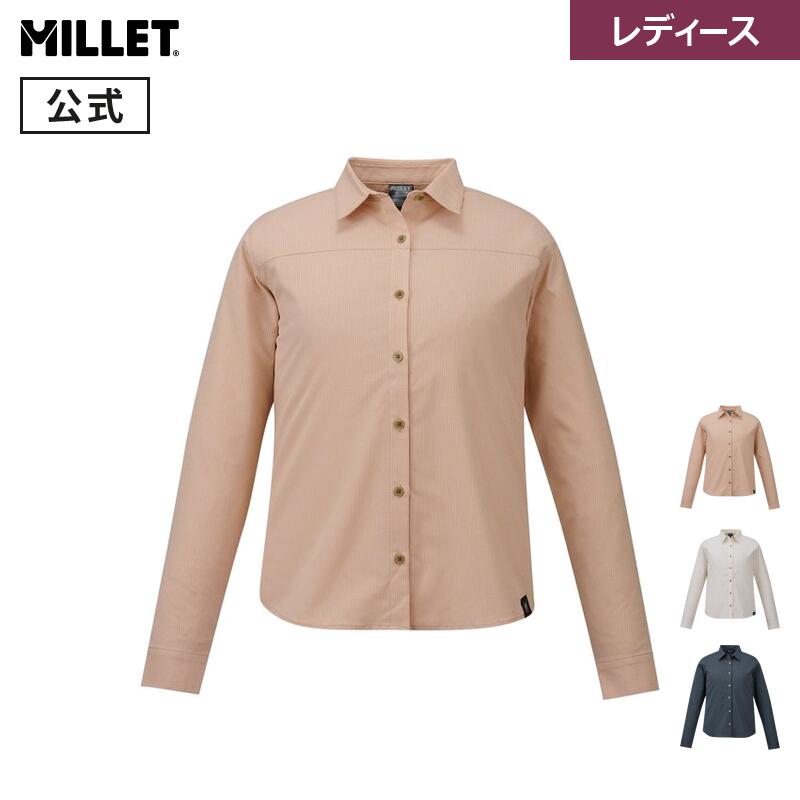 【セール期間30%OFF】【公式アウトレット】ミレー(Millet) 【レディース】アルピ ロングスリーブシャツ MIV02213 長袖