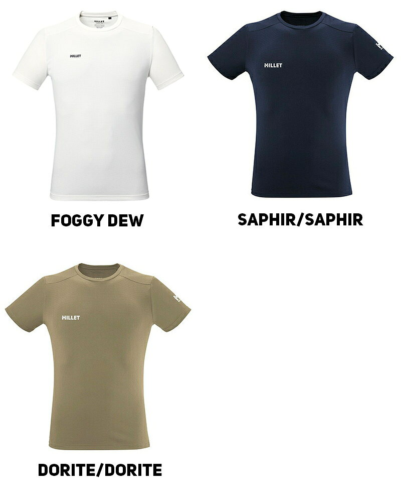 【セール期間20%OFF】【公式アウトレット】 ミレー (Millet) フュージョン Tシャツ ショートスリーブ MIV9738 半袖 millet-outlet-10001359 ミレー公式アウトレット楽天市場店 サンプル画像3