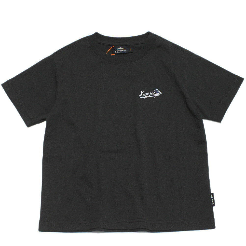 Rakuten - 【KRIFF MAYER/KRIFFMAYER KIDS/クリフメイヤー/ジュニア/キッズ/クリフメイヤーキッズ】 冷感ベースボールT（LOGO） チャコール(17)