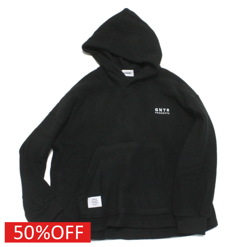樂天商城 - 【ジェネレーター/子供服/GENERATOR/ジュニア 】 セール 【50%OFF】 フリースパーカー ブラック(BK)