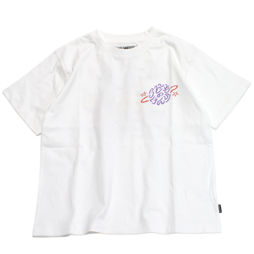 【アーチ＆ライン/ARCH＆LINE/子供服/アーチアンドライン/親子】 OG 子供の権利 Tシャツ ホワイト(11)