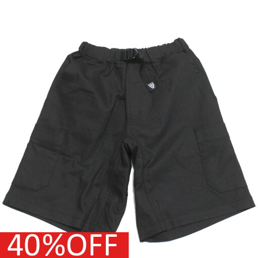 【RAT EFFECT ラットエフェクト 子供服 ジュニア】 セール 【40%OFF】 クライミングカーゴショートパンツ ブラック 【RAT EFFECT ラットエフェクト 子供服 ジュニア】 セール 【40%OFF】 クライミングカーゴショートパンツ ブラック