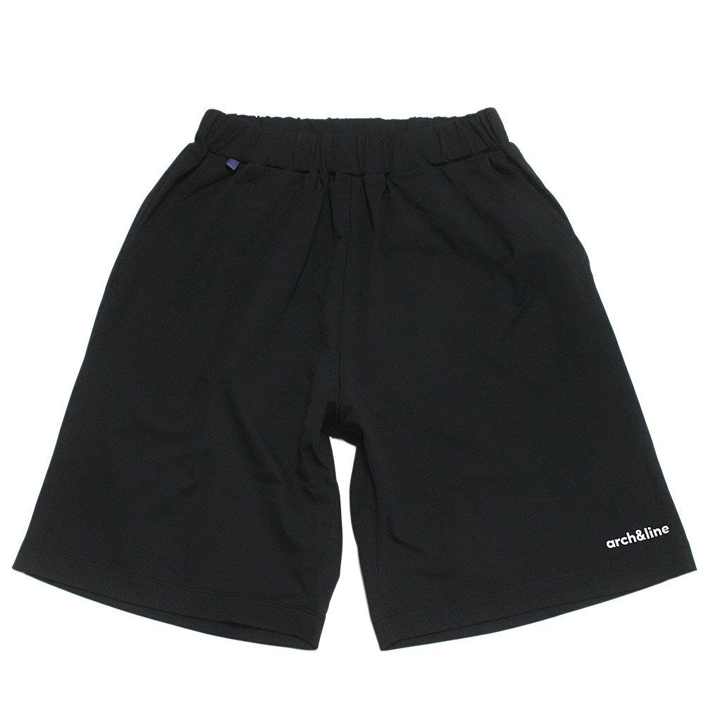 Rakuten - 【アーチ＆ライン/ARCH＆LINE/子供服/アーチアンドライン/親子】 UV CUT AIR フレックスショーツ ブラック(19)