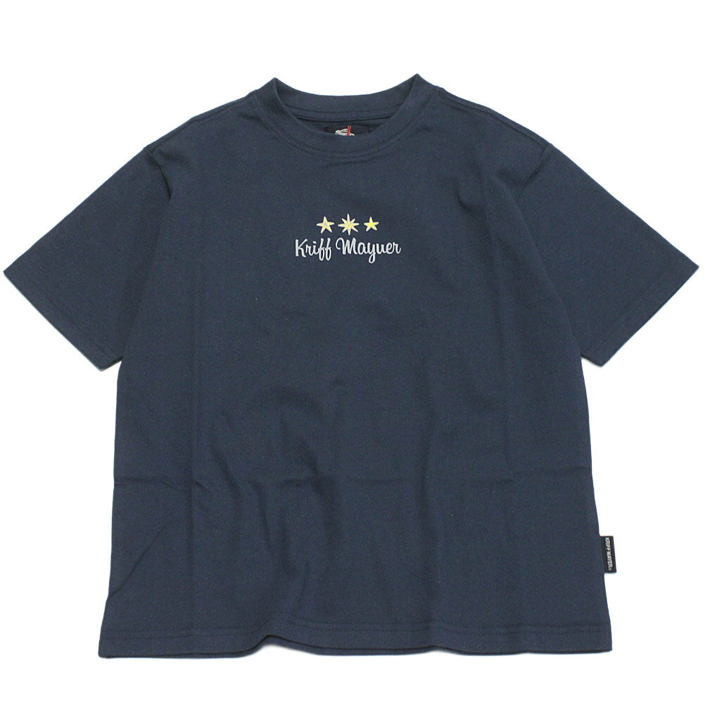 樂天商城 - 【KRIFF MAYER/KRIFFMAYER KIDS/クリフメイヤー/ジュニア/キッズ/クリフメイヤーキッズ】 楽LUCK-T(moon) ネイビー(79)
