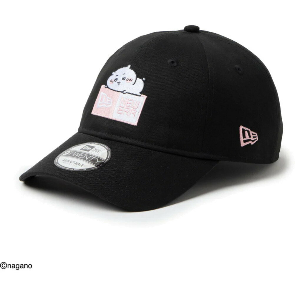 【New Era メンズ キャップ 帽子 ニューエラ】 9TWENTY CHIIKAWA BOX CAP ブラック