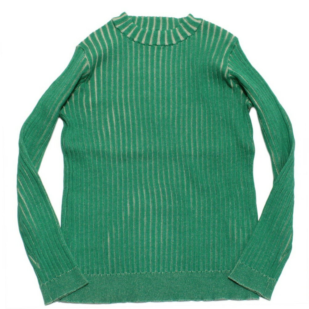 【マルーク/maarook/ベビー服/子供服/Wonder apartment】 配色リブニットハイネック グリーン系(29)