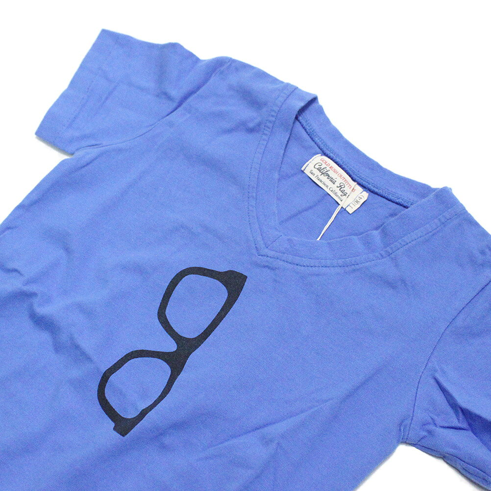 【GOLD RUSH OUTFITTERS/ゴールドラッシュアウトフィッターズ/アメカジ】 セール 【90%OFF】 V NECK Tシャツ ブルー 3
