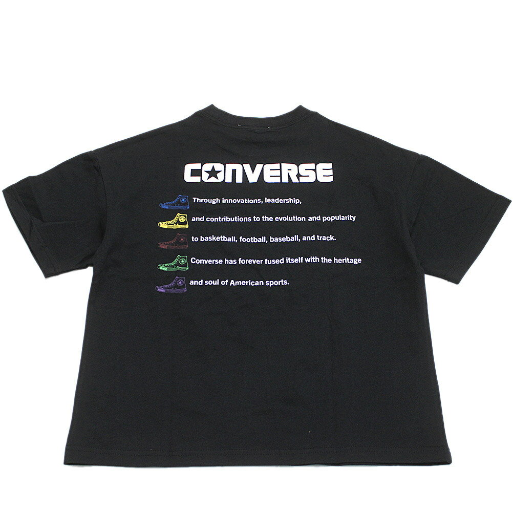 Rakuten - 【RAT EFFECT ラットエフェクト 子供服 ジュニア】 セール 【50%OFF】 CONVEARSE スニーカーロゴTシャツ ブラック