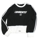 【アルジー/algy/ジュニア/女の子/JS/ガールズ】 クロップドロンT&タンクセット ブラック(BK)