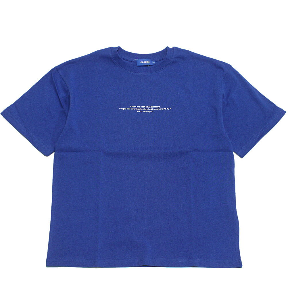樂天商城 - 【子供服/GLAZOS/グラソス/男の子/ジュニアサイズ】 セール 【50%OFF】 【接触冷感】ハイクールコットン・バックフォト半袖Tシャツ ブルー(51)