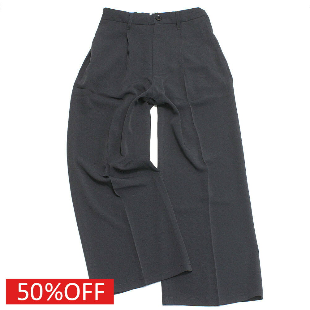 Rakuten - 【子供服/GLAZOS/グラソス/男の子/ジュニアサイズ】 セール 【50%OFF】 トロトロ・タックロングパンツ チャコール(81)