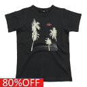 【ティックルドピンク/Tickled Pink/子供服/キッズ】 セール 【70%OFF】 あす楽 Palm tree Tシャツ ブラック