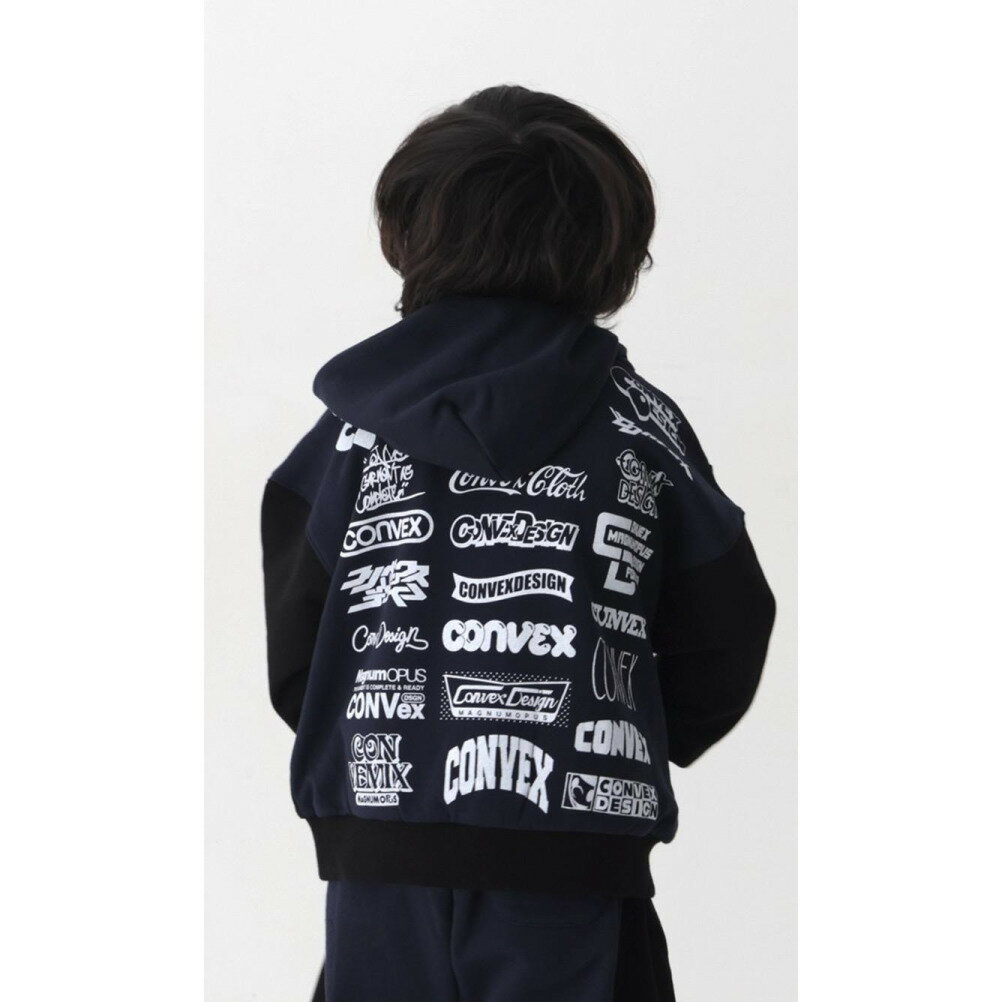 【コンベックス/CONVEX/子供服/ジュニア/キッズ】 セール 【50%OFF】 バイカラーワイドパーカー コン(6) 2