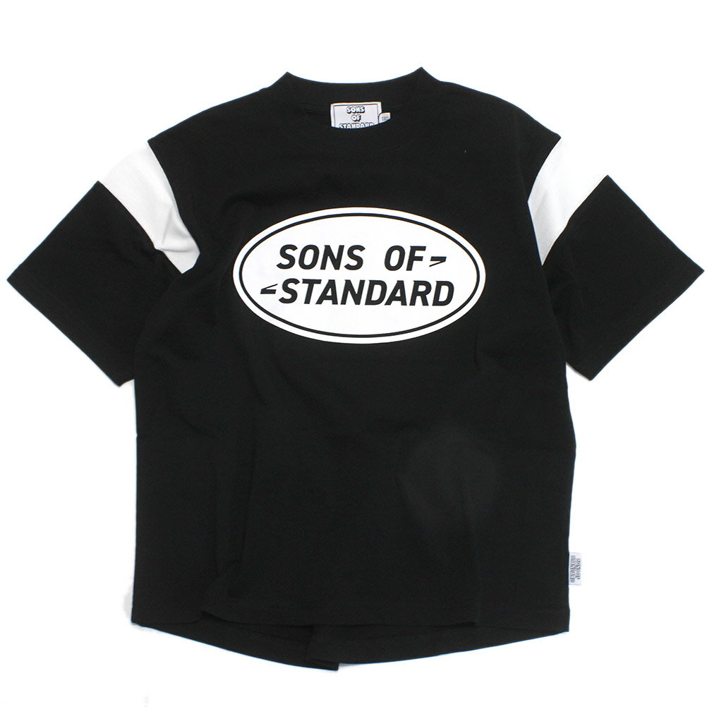 樂天商城 - 【子供服/ジュニアサイズ/Sons of standard/サンズオブスタンダード】 エッジライン ショートスリーブ ブラック(09)