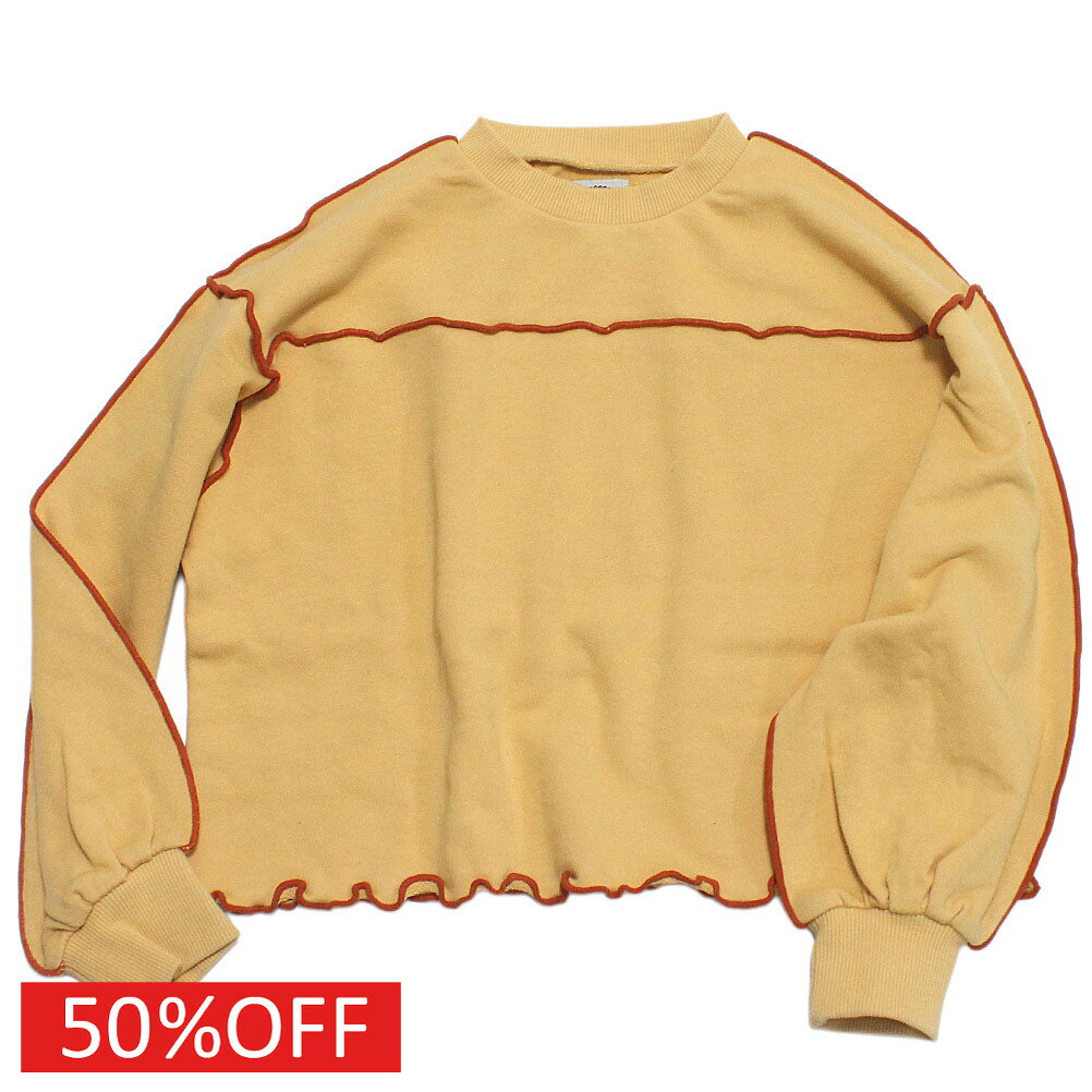 【ocean＆ground/オーシャンアンドグラウンド/子供服/ベビー/キッズ/ジュニア】 セール 【50%OFF】 メロウスウェット イエロー(YE)
