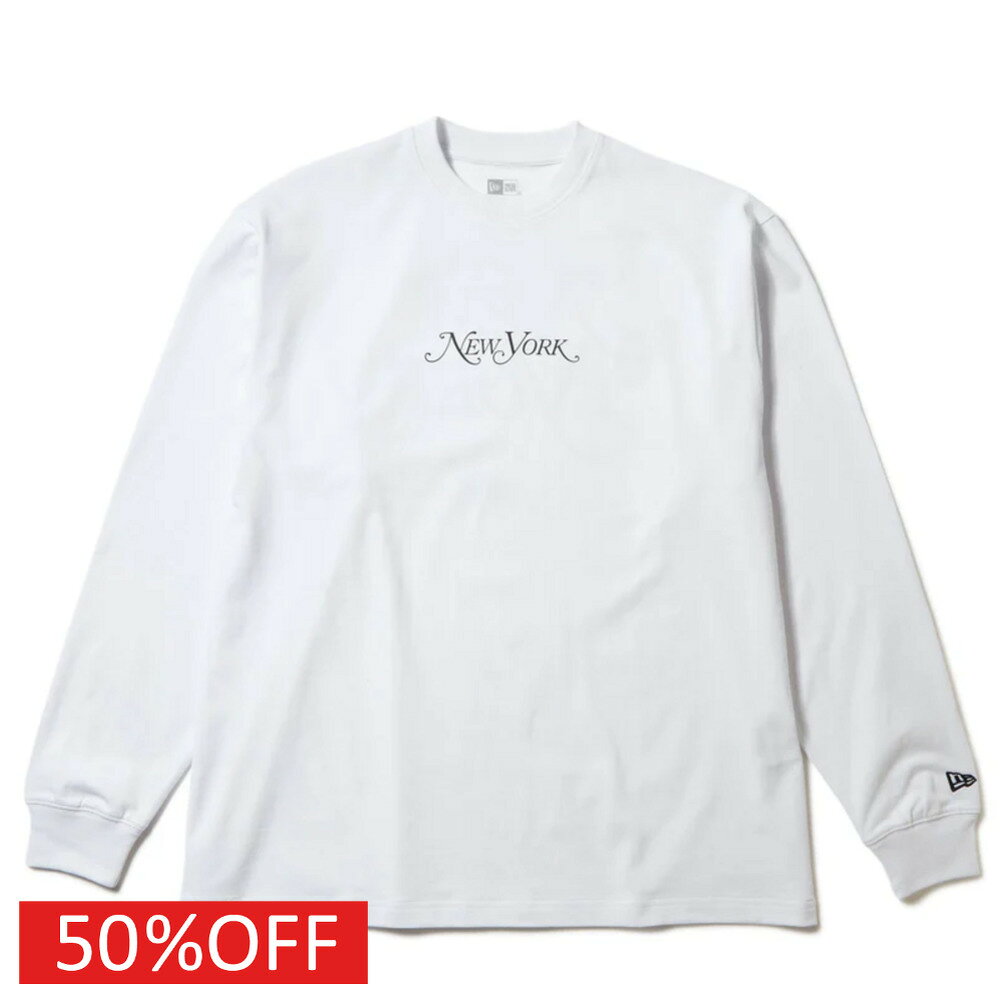 乐天商城 - 【New Era メンズ キャップ 帽子 ニューエラ】 セール 【50%OFF】 BACK NYMG LOGO LS OS CT TEE ホワイト