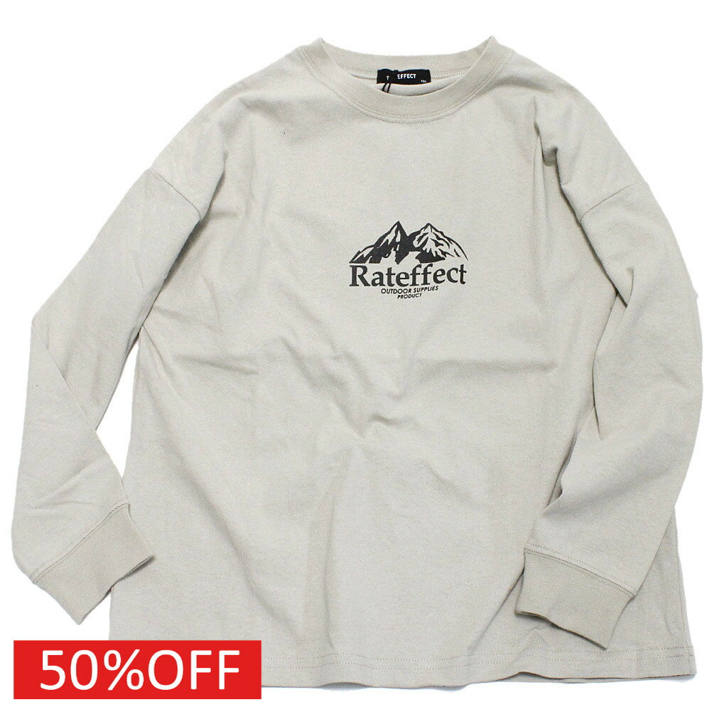 【RAT EFFECT ラットエフェクト 子供服 ジュニア】 セール 【50%OFF】 ART MOUNTAIN ロンT グレイッシ..