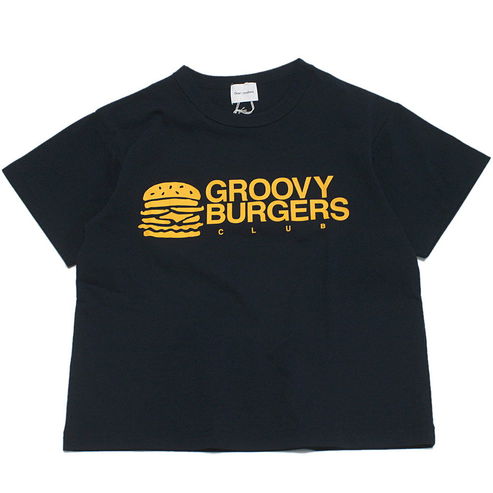 樂天商城 - 【子供服/グルーヴィーカラーズ/groovy colors/ジュニア/男の子】 PTTテンジク GROOVY BURGERS S/S TEE 4NV紺