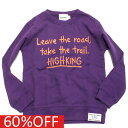 【ハイキング /highking/子供服/ジュニア/男の子/】 セール 【60%OFF】 confidence スウェット パープル