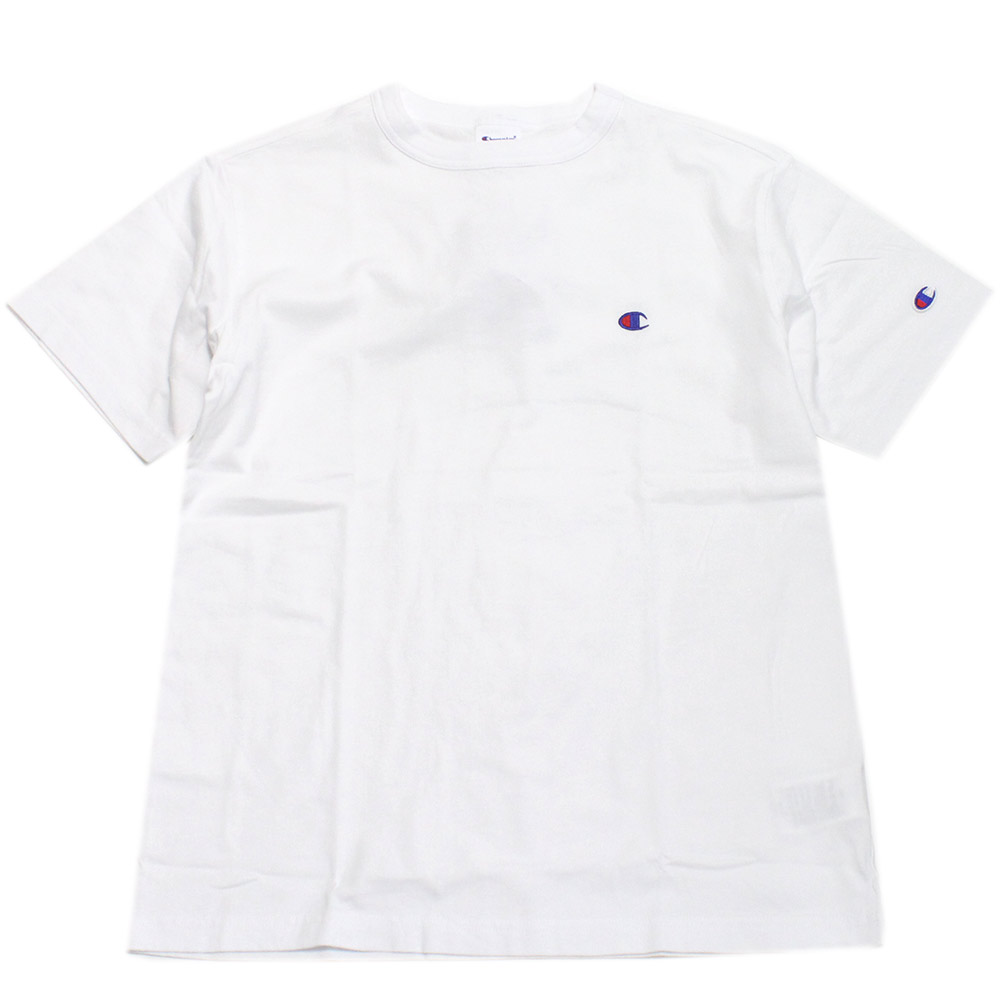 【Champion/チャンピオン/メンズ/レディース】 あす楽 SHORTSLEEVE Tシャツ ホワイト（010）